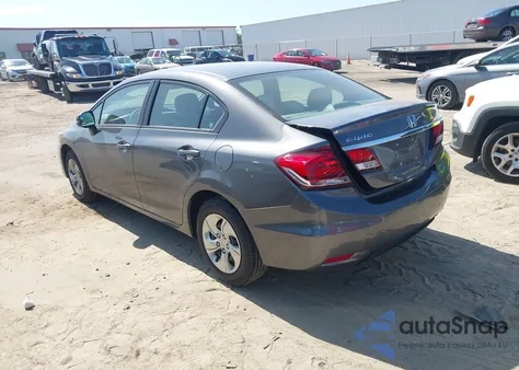 2013 Honda Civic Lx from USA, damaged, VIN 2HGFB2F59DH520297